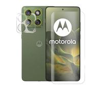 Visiodirect Verre trempé Compatible pour Motorola Edge 70 5G 6,7" XT2601-2+ Verre trempé Protecteur d'objectif Camera arrière