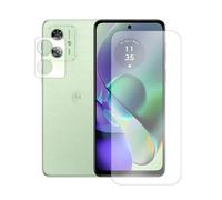 Visiodirect Verre trempé Compatible pour Motorola Moto G54 5G 6,5" XT2343-1 XT2343-2 / Motorola Moto G55 5G 6,49" + Verre trempé Protecteur d'objectif Camera arrière