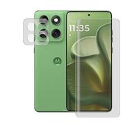 Visiodirect Verre trempé incurvé Compatible pour Motorola Edge 60 5G 6,67"+ Verre trempé Protecteur d'objectif Camera arrière