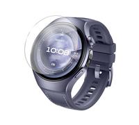 Visiodirect Verre trempé pour Huawei Watch 5 46mm 1.5"- Film de Protection avec Bordures Noir