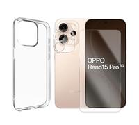 Visiodirect Verre Trempé pour Oppo Reno 15 Pro 5G+Verre Trempé Camér Coque