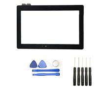 Visiodirect® Vitre écran Tactile Compatible avec ASUS T100 Noir + Kit Outils