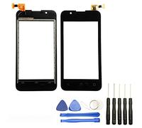 Visiodirect - Vitre écran Tactile Compatible avec Wiko Sunny 2 Taille 4" Noir+ Kit Outils