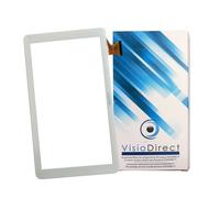 Visiodirect® Vitre Ecran Tactile Pour Archos 101 Xenon Lite 10" Hxd-1027a1 Zp-9194 Tablette Blanche
