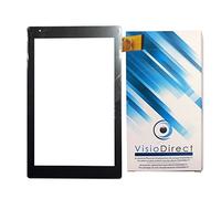 Visiodirect Vitre ecran Tactile pour Archos 101B Oxygen Ultra 10.1" HXD1076 V3.0 V4.0 Tablette Gris Noir