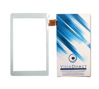 Visiodirect® Vitre ecran Tactile pour Archos 101D Platinum 10" CN068FPC-V1 ZYD101-70V01 Tablette Blanc