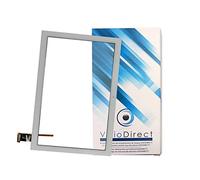 Visiodirect Vitre ecran Tactile pour Lenovo Tab 4 10-X304F 10,1" Tablette Blanc