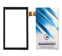 Visiodirect® Vitre ecran tactile pour Selecline MID11Q9L 10.1" YJ144FPC V0 V1 YJ326FPC V0 Tablette noir Noir