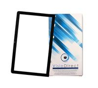 Visiodirect Vitre ecran Verre Avant Noir pour Apple iMac A1312 Taille 27" 2009 2010 (Non Compatible 2011) 922-9147