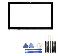 Visiodirect® Vitre Tactile avec Verre Avant Noir pour Apple iMac A1312 922-9833 2011 (Non Compatible 2009 & 2010) 922-9833 Taille 27" + Kit Outils