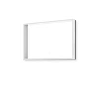 Vision 80x60 cm miroir rectangulaire avec éclairage LED 3 couleurs et capteur, transparent (SATZVIOBLED6080)
