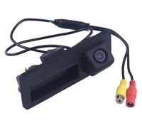 Vision arrière étanche caméra pour A4 A3 A6 Q3 Q5 2011 2012 2013 2014 2015 Caméra Recul Poignée Coffre De Voiture