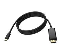 Vision - Câble adaptateur - USB-C (M) pour DisplayPort (M) - USB 3.1/ USB 3.2 - 2 m - support pour 8K60Hz - noir