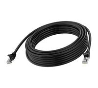 Vision - Câble réseau - RJ-45 (M) pour RJ-45 (M) - 3 m - 6.2 mm - STP - CAT 6a - moulé, sans crochet - noir
