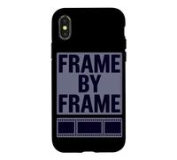 Vision créative des cinéastes indépendants et des réalisateurs en Herbe Coque pour iPhone X/XS