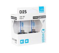 VISION D2S 5500K 85V 35W P32d-2 +50% Limitless White ampoules xénon, 2 pc.