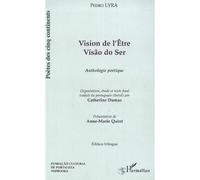 Vision de l'être Visao do Ser - Anthologie poétique - Pedro Lyra - L'harmattan - broché - Livre