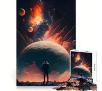 Vision du Futur Puzzle de 1000 pièces pour Adolescents Sharp Recall Serene Escape Uniform Cut Perfect Xmas (38x52cm)