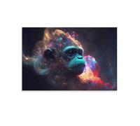 Vision du Singe Cosmique 57x87cm