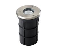 Vision-EL 767790 Spot encastrable LED DIAM 62 3W Rond Bleu IP67, Aluminium/PC, 3 W, Gris Anthracite, (H x L x P)-98 x 62 mm