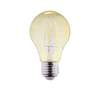 Vision-EL 771432 Ampoule LED E27 Bulb Filament 8W 2700°K Golden Boite, Verre/Aluminium, 8 W, Transparent Cuivré