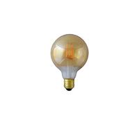 Vision-EL 77151 Ampoule LED E27 G95 Filament 8W 1050 LM 2700°K, Verre, 8 W, Transparent Cuivré