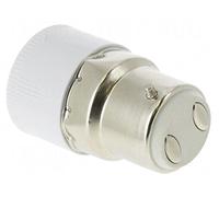 Miidex lighting - adaptateur de base de culot b22 vers e14 - référence