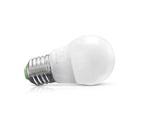 Vision-EL 77486B Ampoule LED E27 Bulb G45 6W 3000°K, Aluminium et PC, E27, 6 W, Dépoli, (H x L)-83 x 45 mm