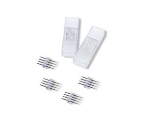 Vision-EL 7749826 Connecteur RGB 22x11mm, Transparent, Set de 10 pièces