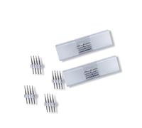 Vision-EL 7749841 Cable Connecteur femelle/RGB 5050, Transparent, Set de 10 pièces