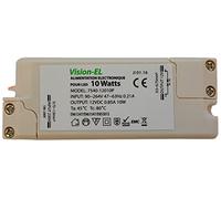 Vision-EL 77540 Alimentation pour LED, Aluminium, 10 W, Gris, (L x I x H)-100 x 39 x 20