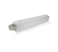 Vision-EL 776092 Tube salle de bain LED S19 3000°K Boite, Aluminium/Verre + PC, 6 W, Dépoli, (L x Ø)-310 x 38 mm
