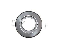 Vision-EL 77701 Support de plafond, Aluminium, Argent, (Ø)-86 mm