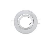 Vision-EL 77702 Support luminaire, Aluminium, Blanc, (Ø)-86 mm