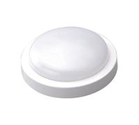 Vision-EL 777888 Plafonnier LED 4000°K, Aluminium/PVC, 12 W, Blanc, (H x Ø)-65 x 190 mm