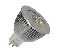 Vision-EL 77868 Ampoule LED Spot Dimmable 6000°K, Aluminium/PC, GU5.3, 6 W, Blanc, (H x L)-46