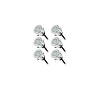 VISION EL Kit Spot LED terrasse 6x0.6W 12V 6000°K