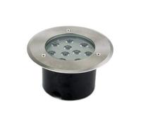 VISION EL Spot LED encastrable Sol Ø165mm 10W 4000°K - INOX 316L