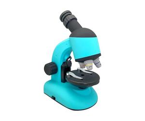 Vision Kids Microscope 360° avec lumière LED, Jouet éducatif Scientifique pour débutants, Exploration et découverte