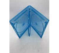 Vision Media Lot de 3 boîtiers pour 4 disques Blu-Ray Tranche 15 mm