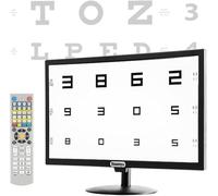 Vision mètre optique électronique - Cibles visuelles et méthodes d'affichage multiples pour la détection d'optométrie dans les magasins d'optique