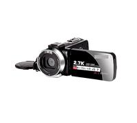 Vision Nocturne 2K Caméscope Zoom 16X Infrarouge Vlogging Caméra Vidéo 2.7K 30MP Enregistreur Numérique Portable Diffusion en Direct Prend Netteté Fluidité(No SD Card,Only Camera)