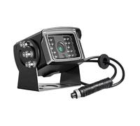 Vision Nocturne Boîtier Métallique Robuste À 4 Broches Capteur AHD Caméra Recul Inversion IR Étanche 12-24v pour Caravane Camion Grand Angle Caméra
