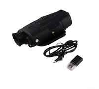 Vision nocturne monoculaire avec zoom numérique 10x et portée de vision de 800 m, HD TFT, ouverture F1.2, éclairage infrarouge 850 nm, compact et portable pour observation nocturne en plein air