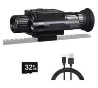 Vision Nocturne numérique Spotting Scope pour Chasse Infrarouge monoculaire 5X Zoom avec caméscope Lattice HD 1080P