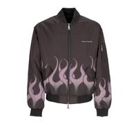 Vision OF Super - Bomber Flames Noir/Violet - Homme - Vestes - Brun - Taille: XL