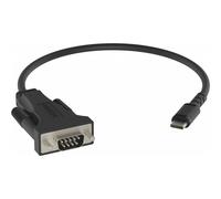 Vision Professional - Adaptateur série - 24 pin USB-C (M) pour DB-9 (M) - noir