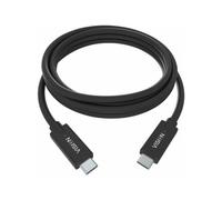 Vision Professional - Câble USB - USB-C (M) pour USB-C (M) - USB 3.1 Gen 2 / Thunderbolt 3 - 3 A - 1 m - connecteurs réversibles - noir