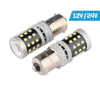 VISION R5W/R10W BA15s 12/24V ampoule 39x 2016 SMD LED, non polaire, CANBUS, blanc, 2 pcs.