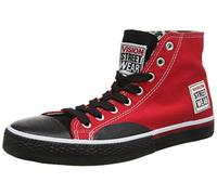 Vision Street Wear Canvas Hi 201791 Bottes Homme, Noir/Blanc/Rouge, Size UK8